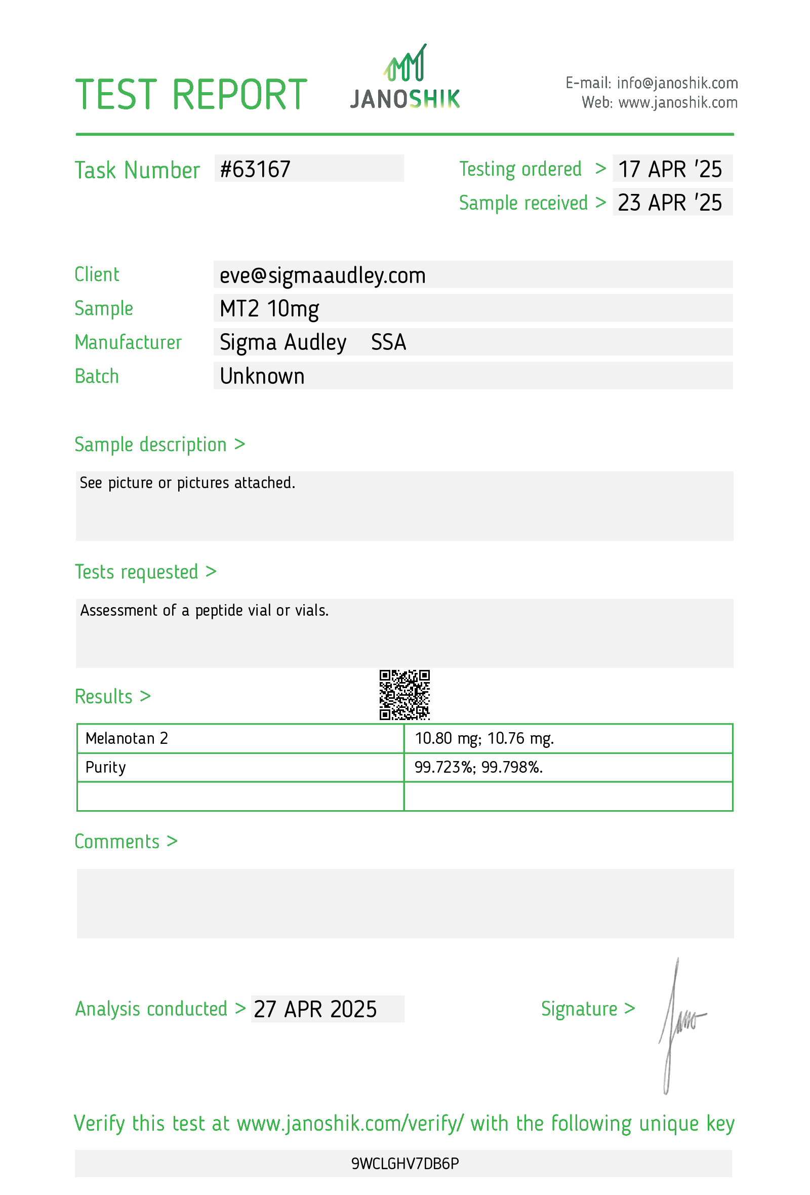 Melanotan-2 | BleauGenics Peptides Melanotan-2 | BleauGenics Peptides